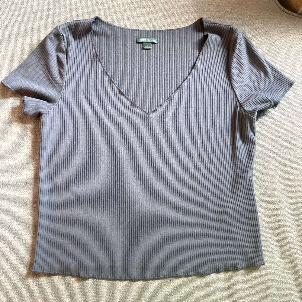 Grey crop top!